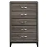CoasterEveryday 212425 Watson - 5-Drawer Bedroom Chest - Gray Oak