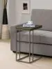 CoasterEveryday 902864 Pedro - Expandable C-Shaped Sofa Side Table - Weathered Gray