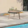 New Classic G5532-ET Radius - Patio End Table - Light Brown