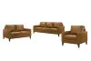 New Classic 20-L1213-3NP New Classic 20-L1213-3NP Caspar - 3 Piece Sofa & Loveseat & Chair - Caramel