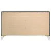 Coaster Fine Furniture 224993 Lucia - 6-Drawer Dresser Cabinet - Black