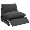 Coaster Fine Furniture 609530P Collins - 5 Piece Modular Power Reclining Sectional - Dark Gray