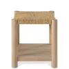 Riverside Furniture 30709 Rosalie - Woven Rectangular End Table - Light Brown