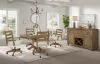 Intercon CL-TA-4260-WCT-C Colonial Oak - Round Pedestal Table - Weathered Chestnut