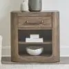 Liberty Furniture 306-BR62 South Bend - Open Nightstand With Charging Station - Burnished Clay