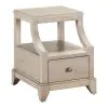 Liberty Furniture 694-OT1021 New Haven - Chairside Table - Sanctuary White