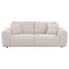Coaster Fine Furniture 504955 Burnett - Chenille Upholstered Wide Arm Sofa - Ivory