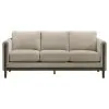 Coaster Fine Furniture 511101-S2 Islington - 2 Piece Upholstered Panel Arm Sofa Set - Taupe