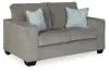 Ashley Furniture 8721435 Ashley Furniture 8721435 Altari - Loveseat - Alloy