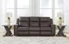 Ashley Furniture 6330689 Lavenhorne - Rec Sofa W/Drop Down Table - Granite