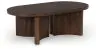 Ashley Furniture T689-0 Korestone - Oval Cocktail Table - Dark Brown
