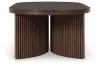 Ashley Furniture T689-0 Korestone - Oval Cocktail Table - Dark Brown
