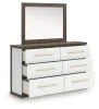 Ashley Furniture PCB1108B1 Ashley Furniture PCB1108B1 Kendanport - Dresser And Mirror - Brown