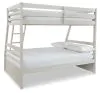 Ashley Furniture B742B17 Ashley Furniture B742B17 Robbinsdale - Twin Over Full Bunk Bed - Antique White