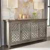 Liberty Furniture 2012-AC7236 Westridge - 4 Door Accent Cabinet - Light Brown