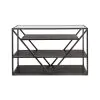 Liberty Furniture 37-OT1030 Arista - Sofa Table - Cobblestone Brown / Gray Dusty