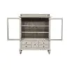 Liberty Furniture 661W-CH5468 Whitney - Display Cabinet - Antique Linen / Weathered Gray