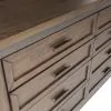 Liberty Furniture 759-BR-KPBDMC Liberty Furniture 759-BR-KPBDMC Thornwood Hills - 4 Piece Bedroom Set (King Panel Bed, Dresser & Mirror, Chest) - Rock Beaten Brown