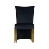 New Classic D2034G-20 Empire - Dining Chair (Set of 2) - Black