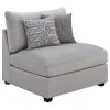 CoasterElevations 551511-S4A Cambria - Upholstered 4 Piece Modular Sectional Sofa - Gray