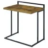 CoasterEveryday 936122 Dani - Rectangular C-Shaped Sofa Side Table - Rustic Nutmeg