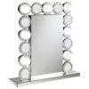 CoasterElevations 961624 Aghes - Vanity Mirror With Lighting - Silver