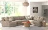 Jackson Furniture Industries 3145/73/59/31/92-28 Jackson Furniture Industries 3145/73/59/31/92-28 Turner - 5 Piece Sectional With LSF Cuddler - Mushroom