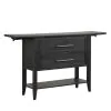 New Classic D4103-40 Sable Crest - Drop Leaf Server - Black