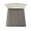 Liberty Furniture 182-B200124 Brook Bay - Upholstered Ladder Back Counter Chair - Textured White / Carbon Gray