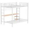 Coaster Fine Furniture 460209WHTB2 Campus - Full over Twin Slats, Boards, End Guard Rails, Tube For Part Shelf, Box 2 of 2 - Matte White
