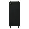 Coaster Fine Furniture 223163FB Lorient - 8-Drawer LED Bedroom Flame Box Dresser - Black