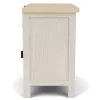 Riverside Furniture 79469 Glenndale - Two Drawer Nightstand - Aged White / Wheat