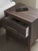 Ashley Furniture EB3660-292 Ashley Furniture EB3660-292 Calverson - Two Drawer Night Stand - Mocha