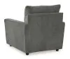 Ashley Furniture 28502/20/14 Stairatt - 2 Pc. - Chair, Ottoman - Gravel