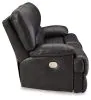 Ashley Furniture U6580147 Mountainous - 2 Seat Power Reclining Sofa With Adj Headrest - Eclipse