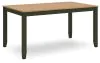 Ashley Furniture D401-325 Ashley Furniture D401-325 Gesthaven - Dining Room Table Set (Set of 6) - Natural / Green