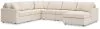 Ashley Furniture 92103S46 Ashley Furniture 92103S46 Modmax - 6-Piece Sectional With Raf Corner Chaise - Oyster