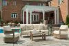 Ashley Furniture P671/838/821(2)/701/702 Ashley Furniture P671/838/821(2)/701/702 Serene Bay - 5 Pc. - Lounge Set With Sofa - Dark Brown