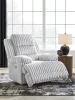 Ashley Furniture PC4280406 Rhines Falls - Zero Wall Recliner - Alloy