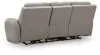 Ashley Furniture PCU1370015A Real Moments - Power Reclining Sofa With Audio Seating - Ash