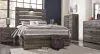 Ashley Furniture B211B12 Ashley Furniture B211B12 Drystan - Full Panel Bed With 4 Side Drawers - Brown / Beige