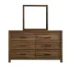 New Classic 00-B3314B-DM New Classic 00-B3314B-DM Biscayne - Dresser & Mirror - Sable