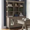 Liberty Furniture 412-HOJ-CHS Simply Elegant - Credenza & Hutch - Heathered Taupe