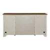 Liberty Furniture 652-HO120 Farmhouse Reimagined - Door Credenza - Antique White / Chestnut Tops