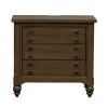 Liberty Furniture 615-BR62 Liberty Furniture 615-BR62 Americana Farmhouse - Bedside Chest With Charging Station - Dusty Taupe