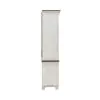 Liberty Furniture 237-ENT-ECP River Place - Entertainment Center With Piers - Riverstone White & Tobacco