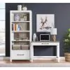 Riverside Furniture 28637 Finn - Drawer Bookcase - White