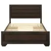 CoasterEveryday 204390Q Kauffman - Wood Queen Storage Panel Bed - Dark Cocoa