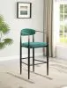 Coaster Fine Furniture 121188 Tina - Fabric Upholstered Bar Chair (Set of 2) - Green