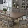 Liberty Furniture 237G-DR-5TRS Liberty Furniture 237G-DR-5TRS River Place - 5 Piece Trestle Table Set - Riverstone Gray & Tobacco